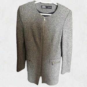 Zara Women's Gray Coat